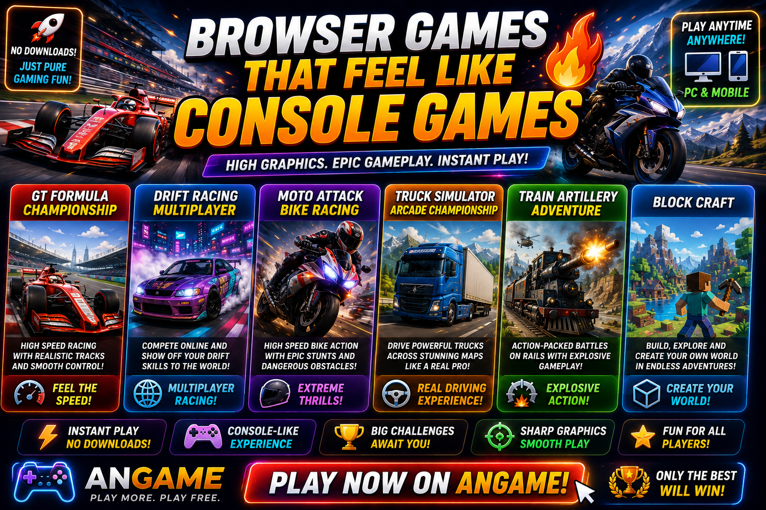 Browser Games That Feel Like Console Games 🔥